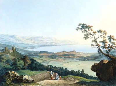 Léman, Jura et Genève par Carl Ludwig Hackert