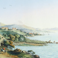 Nyon et le léman par Carl Ludwig Hackert