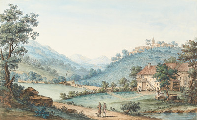 Juvigny par Carl Ludwig Hackert