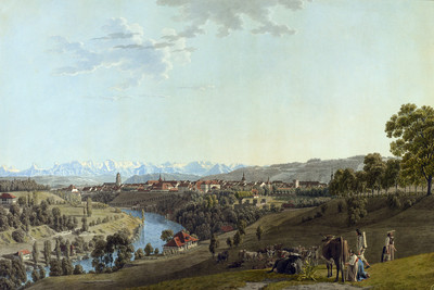 Berne et les Alpes bernoises par Johann Jakob Biedermann Berne et les Alpes bernoises par Johann Jakob Biedermann