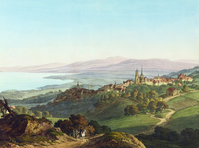 Lausanne et Léman par J.A. Linck