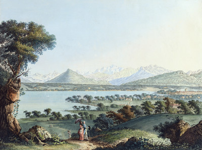 Léman et Genève par J.A. Linck