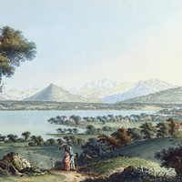 Léman et Genève par J.A. Linck
