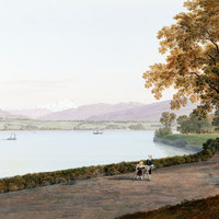 Léman près de Genève par J.A. Linck