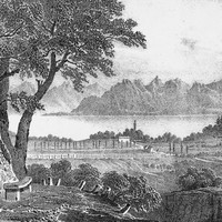Léman vu de Sauvabelin en 1831