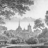 Lausanne, le Léman et le Chablais par Mlle Chavannes en 1831