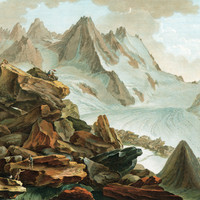 Lauteraarhorn, Glacier du Lauteraar
