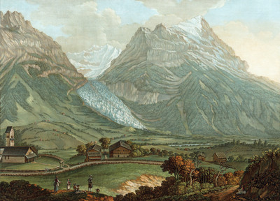 Glacier inférieur de Grindelwald, Eiger