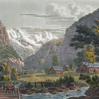 Vallée de Lauterbrunnen et Breithorn