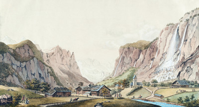 Vallée de Lauterbrunnen par N. Spunglin