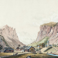 Vallée de Lauterbrunnen par N. Spunglin