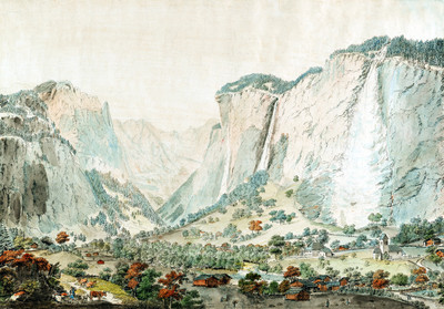 Vallée de Lauterbrunnen par G. Lory