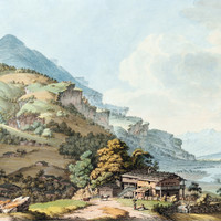 Haslital par Johann Ludwig Aberli