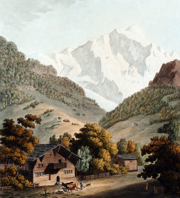 Jungfrau par Johann Ludwig Aberli Jungfrau par Johann Ludwig Aberli
