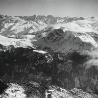 Haut Dauphiné vu du NW par Walter Mittelholzer