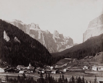 Canazei par Vittorio Sella Canazei par Vittorio Sella