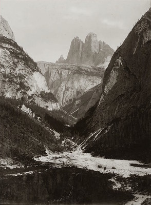 3 Zinnen vues de Landro par Vittorio Sella