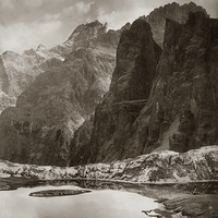 Rotwand vu de toblinger par Vittorio Sella