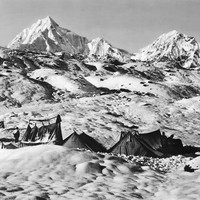Siniolchu et glacier de Zemu par Vittorio Sella