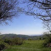 Vue sur le Mont Cindre - Crédit photo : Yann Bretonniere