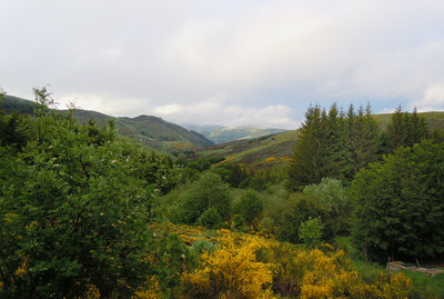 Aigoual, vue de vers Cabrillac - Crédit photo : Bernard Egal
