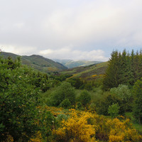 Aigoual, vue de vers Cabrillac - Crédit photo : Bernard Egal