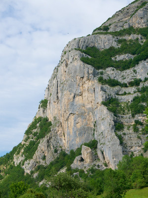 Massif du Coin - Fil ou Face est l'écaille à gauche