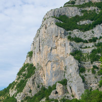 Massif du Coin - Fil ou Face est l'écaille à gauche