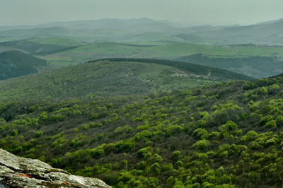 Monts de Laucaune depuis le Pic de Montalet - Crédit photo : Anne-Marie Juliet