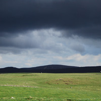 Aubrac, vers Saint-Jacques de Compostelle - Crédit photo : François Puech