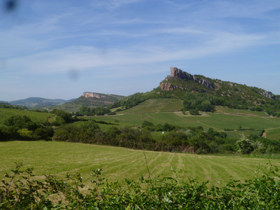 Roche de Solutré et de Vergisson - Crédit photo : E.Soncourt 