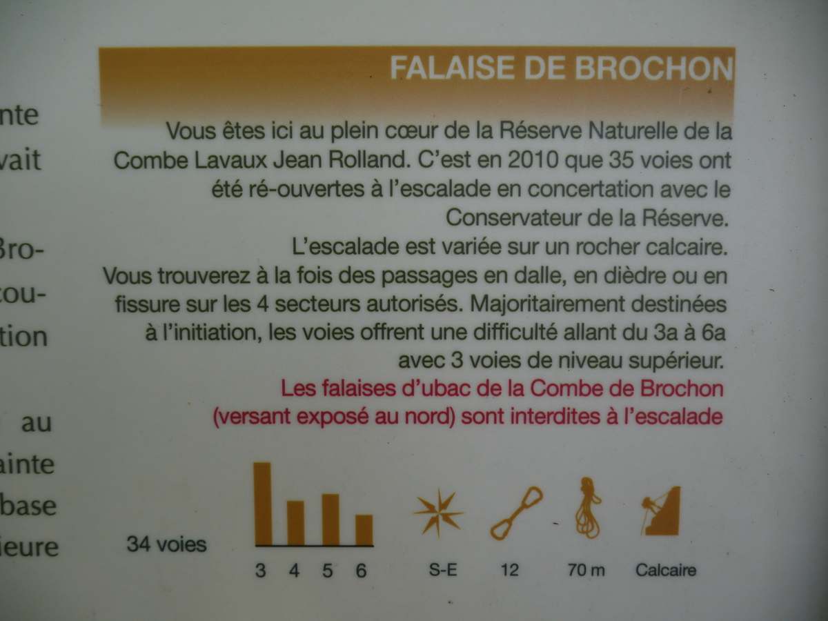 Panneau d'information