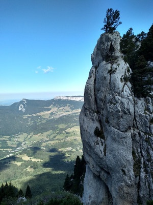 Vue sur les entremonts