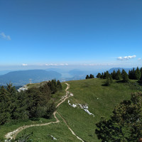 Croix et lac du bourget