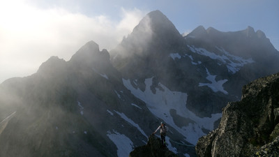 Au Pic Nord du Merlet Au Pic Nord du Merlet