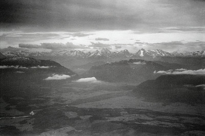 Alpes près de Salzburg par Walter Mittelholzer Alpes près de Salzburg par Walter Mittelholzer