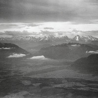 Alpes près de Salzburg par Walter Mittelholzer