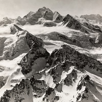 Massif des Mischabels par Walter Mittelholzer