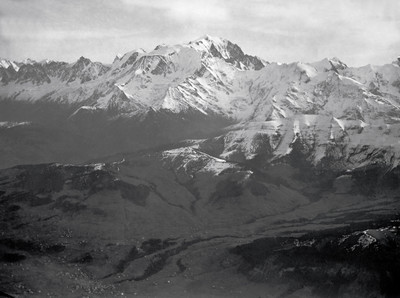 Mont Blanc W par Walter Mittelholzer Mont Blanc W par Walter Mittelholzer