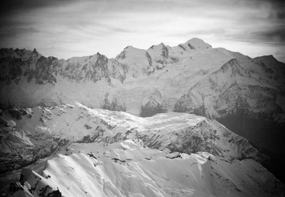 Mont Blanc par Walter Mittelholzer Mont Blanc par Walter Mittelholzer