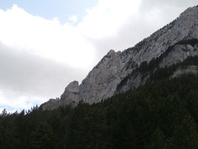 La dent depuis le refuge.