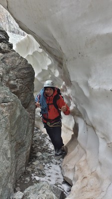 Névé à l'attaque de la variante Chaud