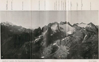 Aiguilles de l'Argentière - Versant N Aiguilles de l'Argentière - Versant N