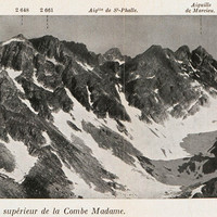 Aiguilles de l'Argentière et bassin supérieur de la Combe Madame - Du Col de la Croix au Col de la Combe Madame