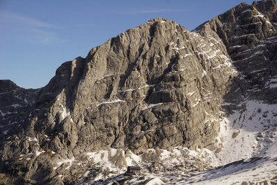 Adamekhütte, lumière du matin