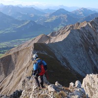 Vue d'ensemble de l'itinéraire depuis la pointe d'Array