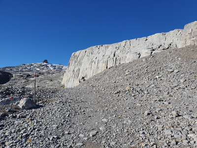 La falaise 