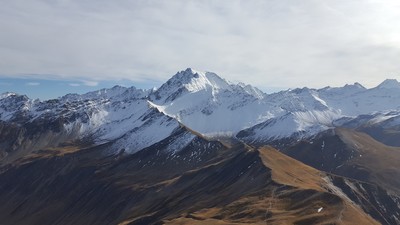 Sommet : Vue sur le Grand Golliat Sommet : Vue sur le Grand Golliat