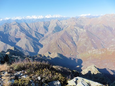 Autunno e monte Rosa