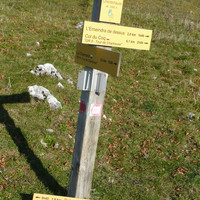 Habert de Chamechaude : panneau